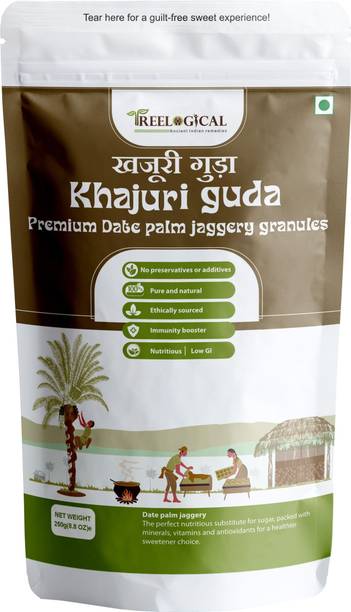 Treelogical khajuri guda powder/Date Palm/khajur bengal nolen gud Granules Jaggery