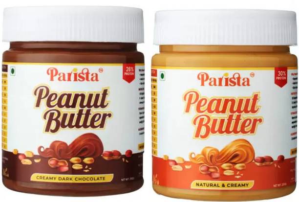 Parista Chocolate ,Natural Peanut Butter Creamy|High Protein|High Fiber|No Cholestrol
