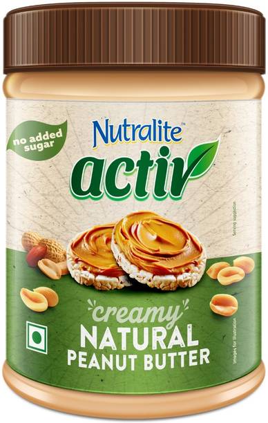 Nutralite Active Peanut Butter Natural Creamy Jar