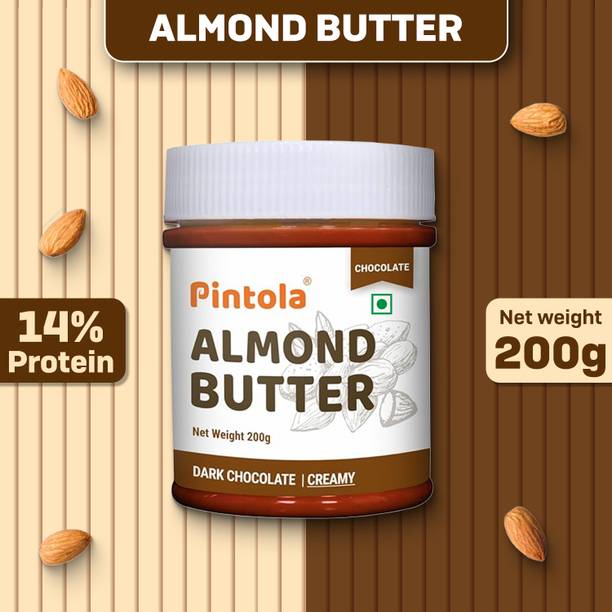 Pintola Dark Chocolate Almond Butter (Creamy)