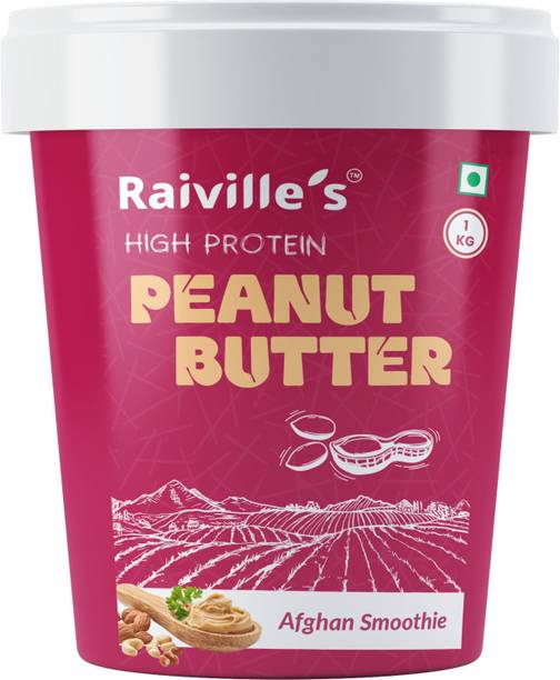 Raiville's Afghan Smoothie Peanut Butter | Raisin Blend with Smooth Crunch Spread