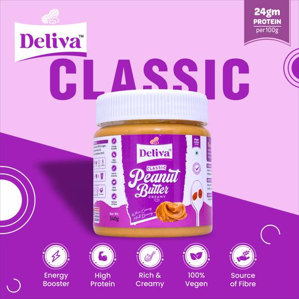 DELIVA Classic Peanut Butter American Recipe (Creamy)
