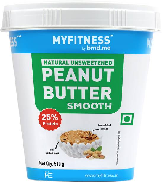 MYFITNESS All Natural Unsweetened Peanut Butter Smooth