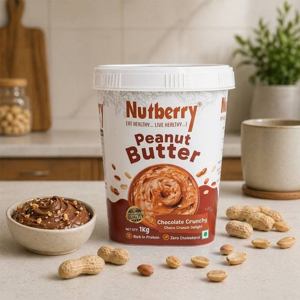 Nutberry Peanut Butter Chocolate Crunchy in Bucket
