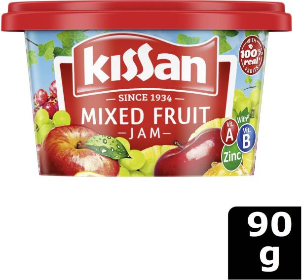 Kissan Jam Mix Fruit Tub 90 g