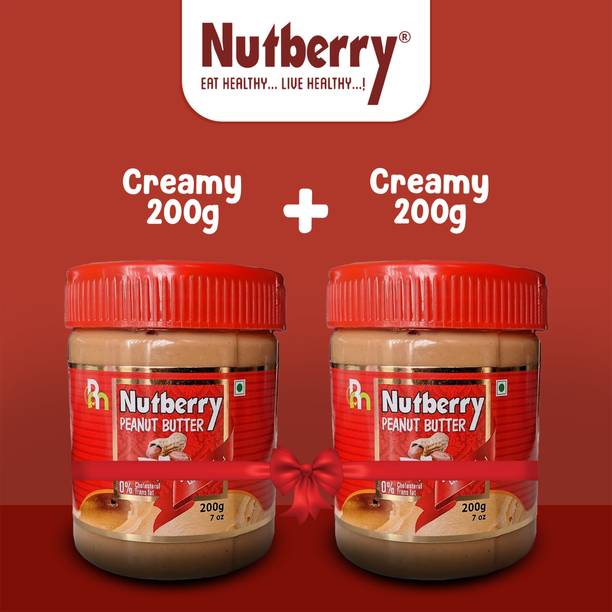 Nutberry Peanut Butter Creamy (Combo Pack) 200gm +200gm.