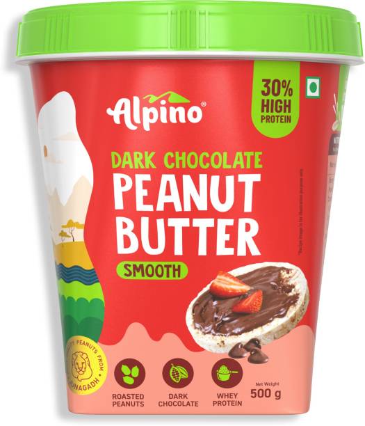 ALPINO High Protein Dark Chocolate Peanut Butter Smooth 500 g