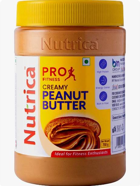Nutrica Pro-Fitness Creamy Peanut Butter | Creamy Texture | Roasted Peanuts