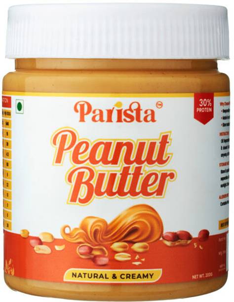 Parista Natural Peanut Butter Creamy|High Protein|High Fiber|No Cholestrol
