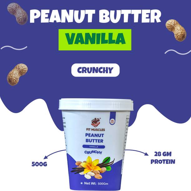 Fit muscles Vanilla Crunchy Peanut Butter
