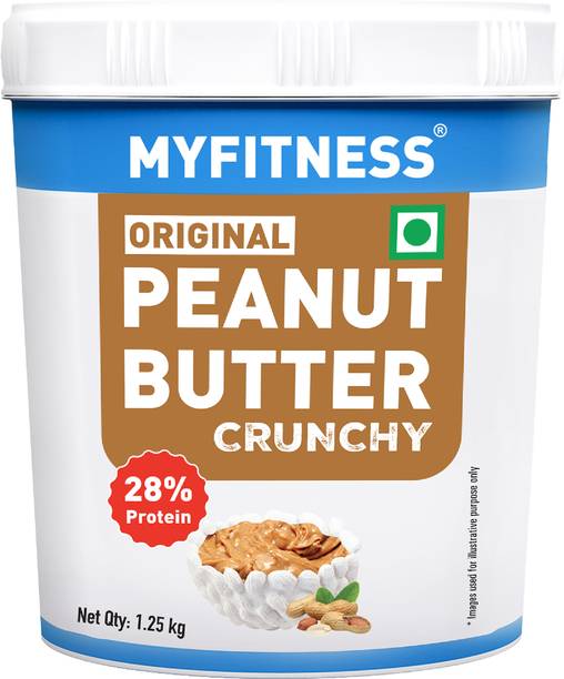 MYFITNESS Original Peanut Butter - Crunchy, 28g High Protein Spread