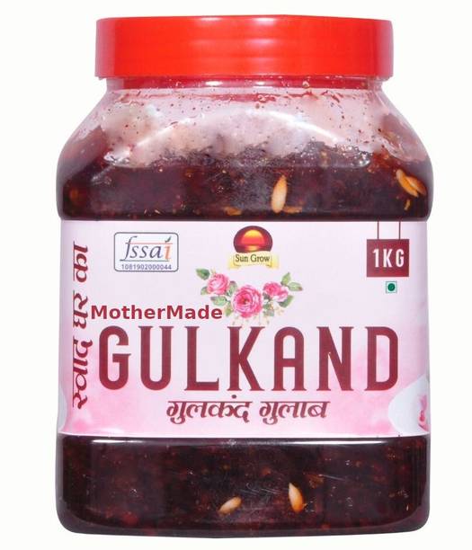 Sun Grow Mothermade Gulab Gulkand Jam Spread Marwari Ra...
