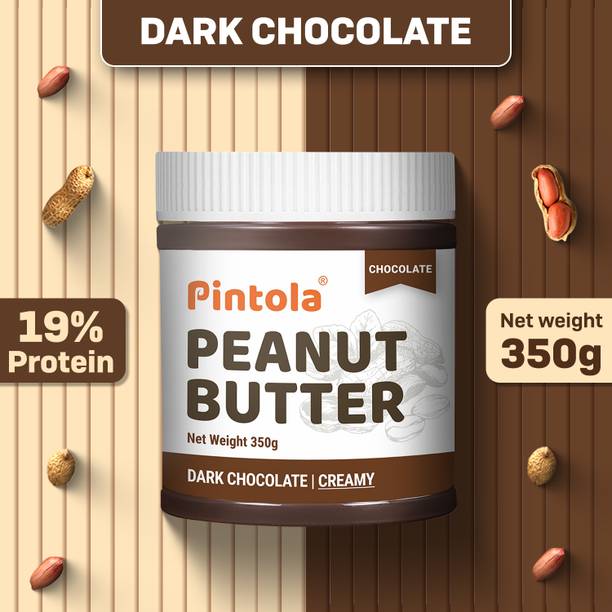 पिंटोला Dark Chocolate Peanut Butter (Creamy) 350 g