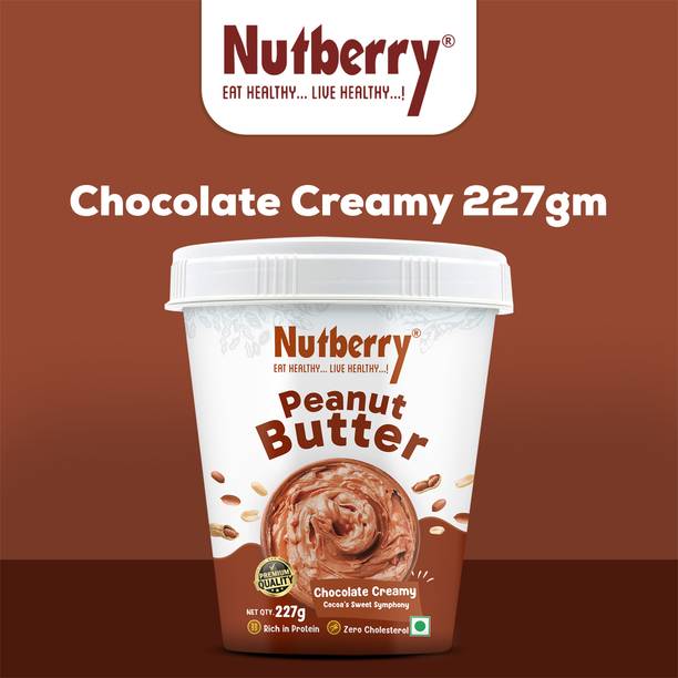 Nutberry PEANUT BUTTER CHOCOLATE CREAMY 227GM