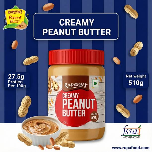 ruparel's 510G CREAMY PEANUT BUTTER TASTY & HEALTHY