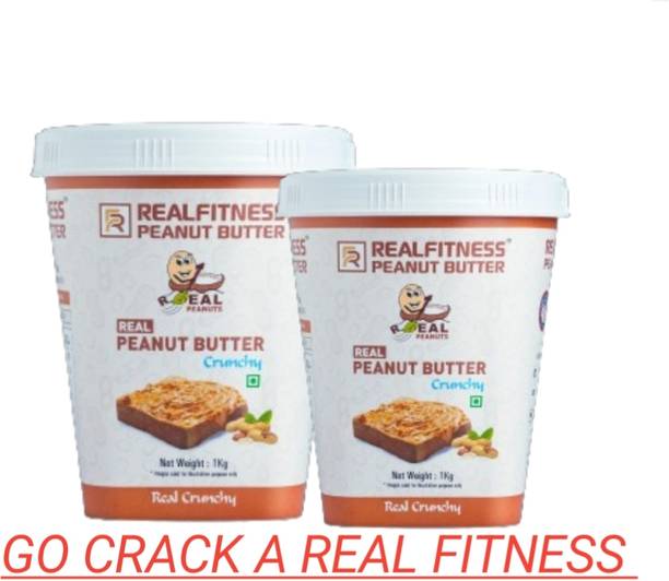 REALFITNESS PEANUT BUTTER REAL CRUNCHY