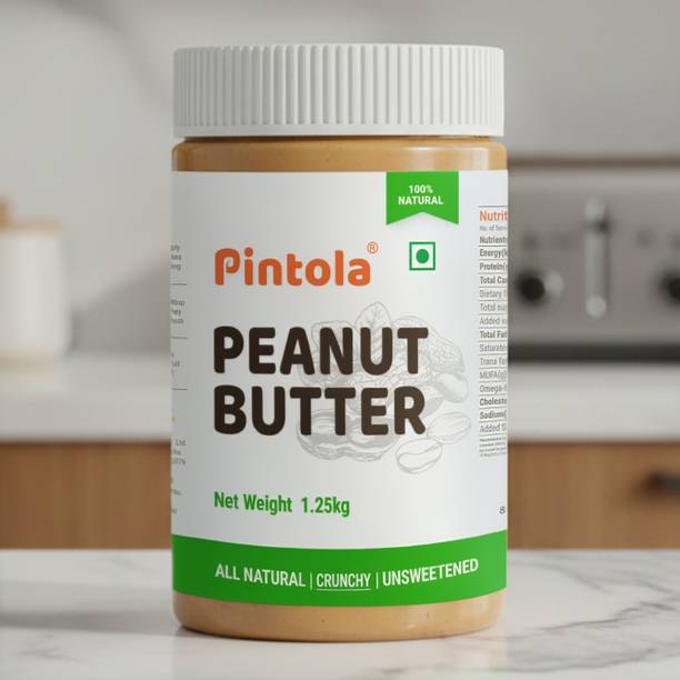 Pintola All Natural Peanut Butter (Crunchy) (Unsweetened)