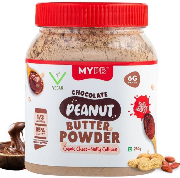 MYPB Chocolate Peanut Butter Powder|5.7g high Protein|low calorie