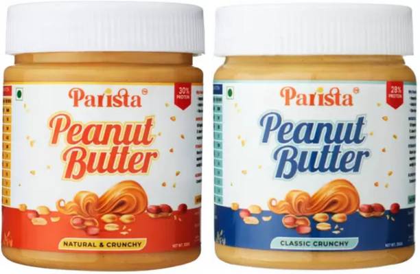 Parista Natural Peanut Butter Crunchy|Classic Peanut Butter Crunchy