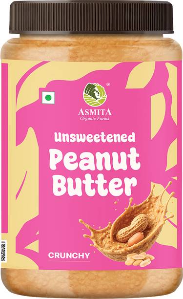 ASMITA ORGANIC FARMS Crunchy Peanut Butter