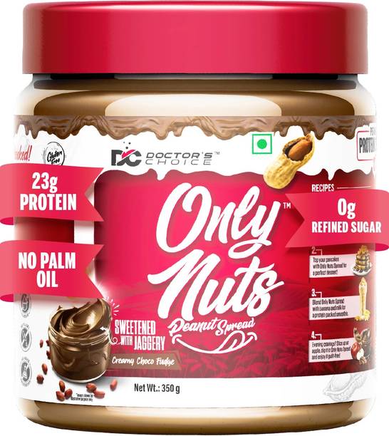 DOCTOR'S CHOICE High Protein Peanut Butter, Dark Chocol...