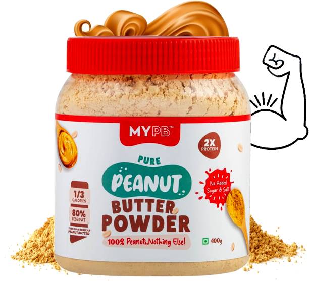 MYPB Pure Peanut Butter Powder 230 GM Spread | Gluten & Cholesterol Free 230 g