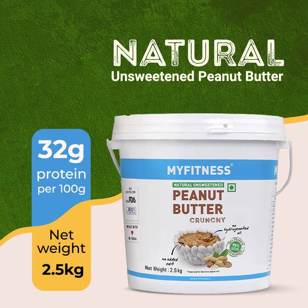 MYFITNESS Natural Peanut Butter (Crunchy)