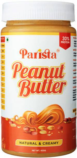 Parista Natural Peanut Butter Creamy|High Protein|High Fiber|No Cholestrol