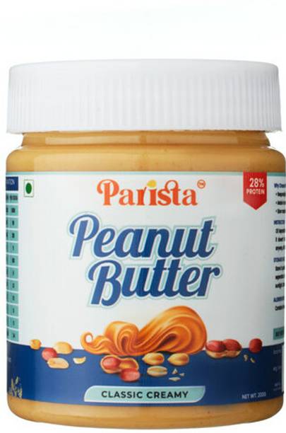 Parista Classic Peanut Butter Creamy|High Protein|High Fiber|No Cholestrol