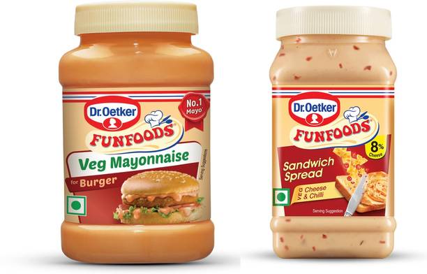 FUNFOODS cheese n chilli + burger mayonnaise