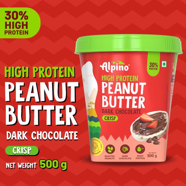 ALPINO High Protein Dark Chocolate Peanut Butter Crisp 500 g