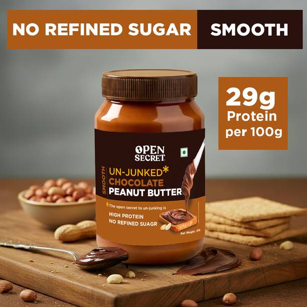 OPEN SECRET Unjunked Chocolate Peanut Butter- Smooth 950gm