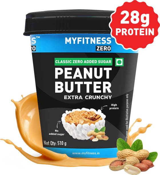 MYFITNESS PEANUT BUTTER Zero Peanut Butter Crunchy 510g