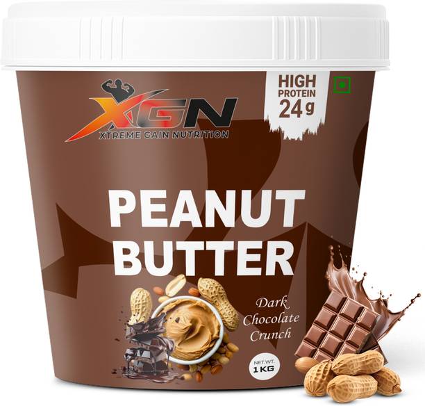 XGN XTREME GAIN NUTRITION XGN- Peanut Butter. 1Kg, Dark Chocolate Crunch, Flavour