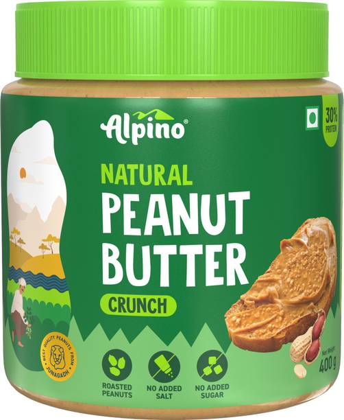 ALPINO Natural Peanut Butter Crunch Unsweetened