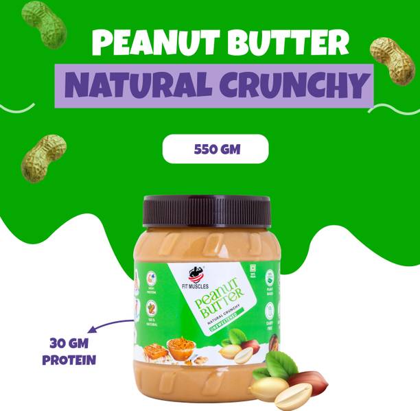 Fit muscles Natural crunchy peanut butter