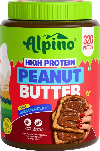 ALPINO High Protein Dark Chocolate Peanut Butter Crisp