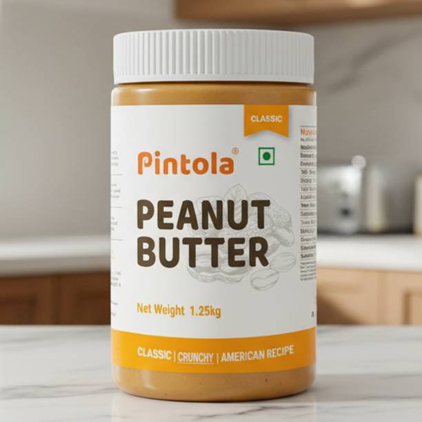 Pintola Classic Peanut Butter American Recipe (Crunchy)