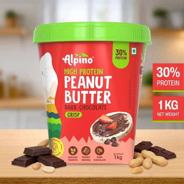 ALPINO High Protein Dark Chocolate Peanut Butter Crisp