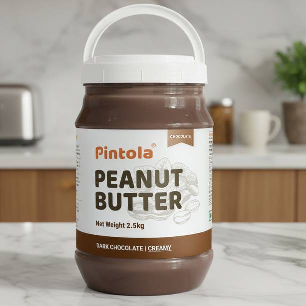 पिंटोला Dark Chocolate Peanut Butter (Creamy) 2.5 kg