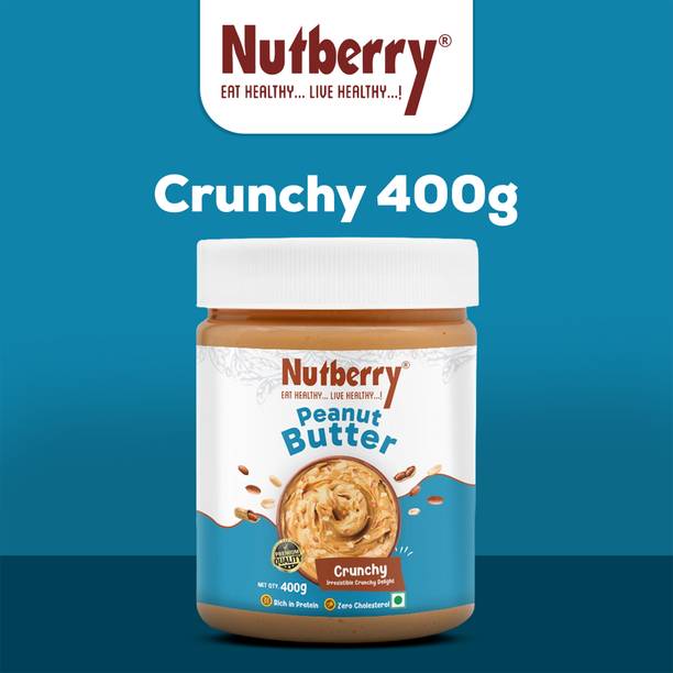 Nutberry Peanut Butter Crunchy 400gm