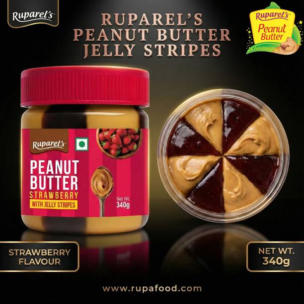 ruparel's Ruparel Peanut Butter Strawberry with Jelly Stripes