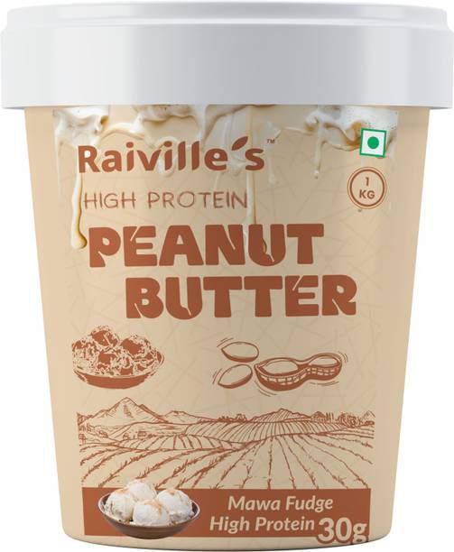 Raiville's Mawa Fudge Flavour Peanut Butter Spread |