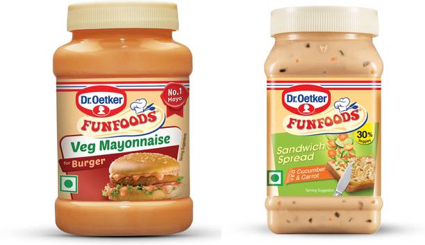 FUNFOODS CUCUMBER CARROT ND BURGER MAYO