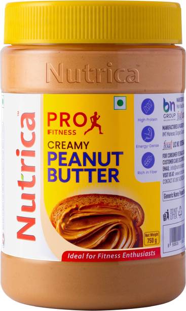 Nutrica Pro-Fitness Creamy Peanut Butter |Creamy Texture | Roasted Peanuts |