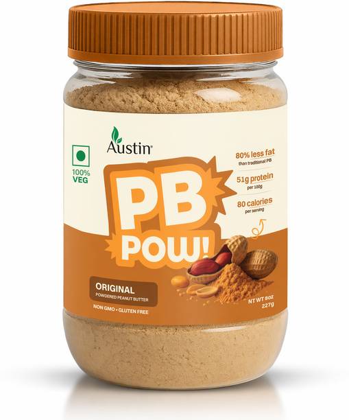 PBPow Original Peanut Butter Powder|100% Peanuts,Unsweetened Unsalted| 115g Protein in (227 g)