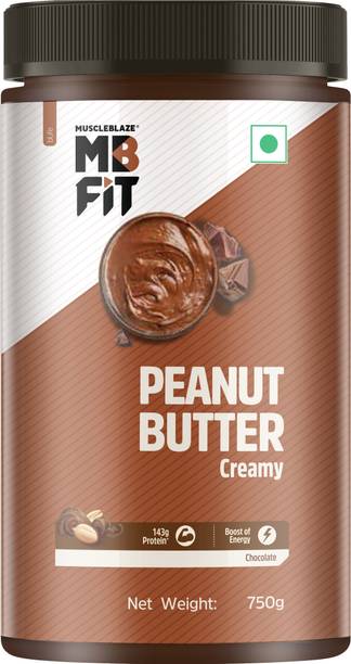 मसलब्लेज़ Chocolate Peanut Butter, Creamy, High Protein, No Trans Fat, Energy Booster 750 g