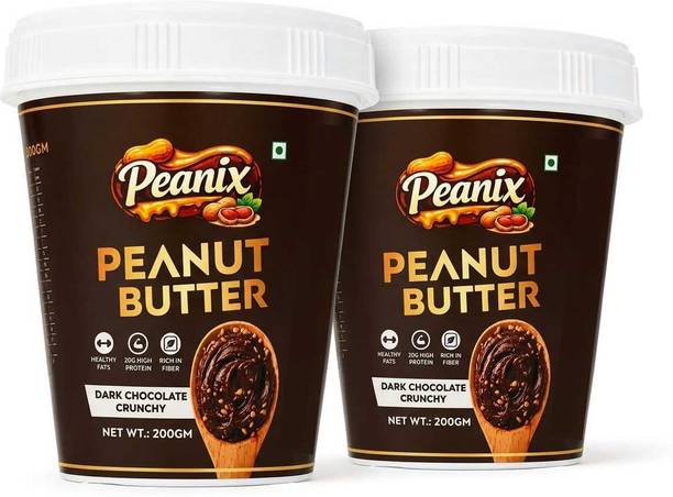 Peanix Dark Chocolate Crunchy Peanut Butter