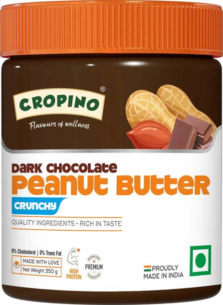 CROPINO Dark Chocolate Peanut Butter Crunchy