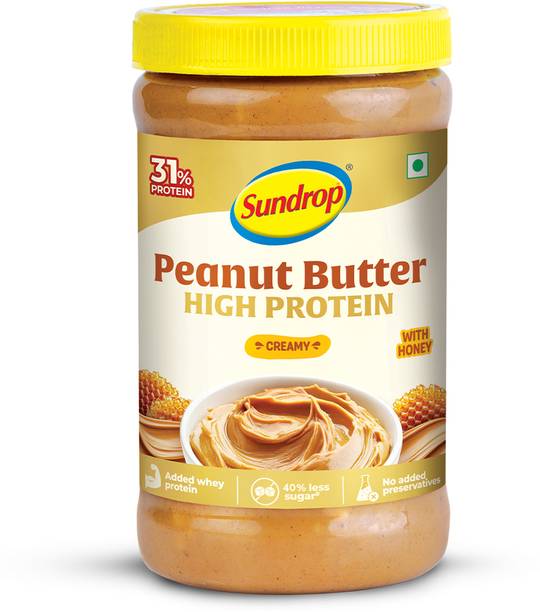 Sundrop Peanut Butter High Protein- Honey Creamy